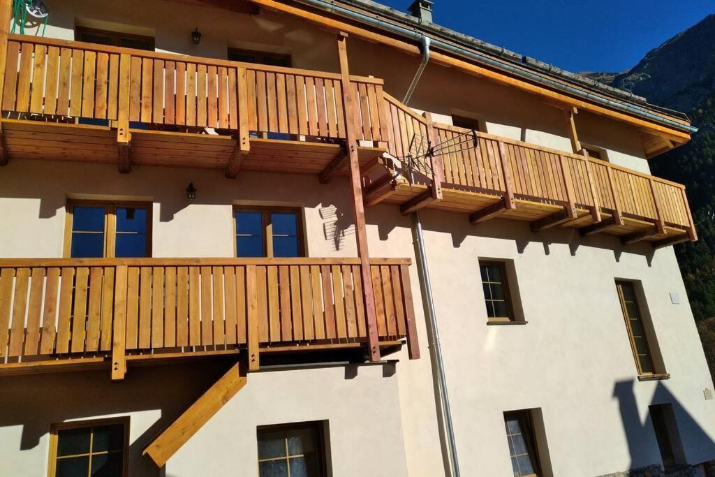 Le Grand PIerron Clarée Valley cosy apartment in mountain, 6p Val-des-Prés Esterno foto